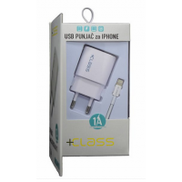 Kućni Punjač Za Apple Iphone 2u1 1A+USB Lightning +Class 5,6,7,8,X,XS,XR,11,12,13